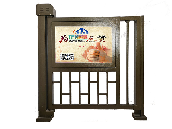 液晶广告门